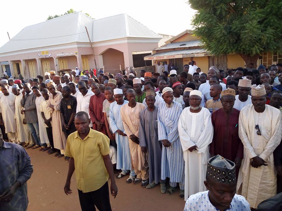 funeral of aisha azare killed by police in kano